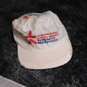 White Toronto Marathon Cap